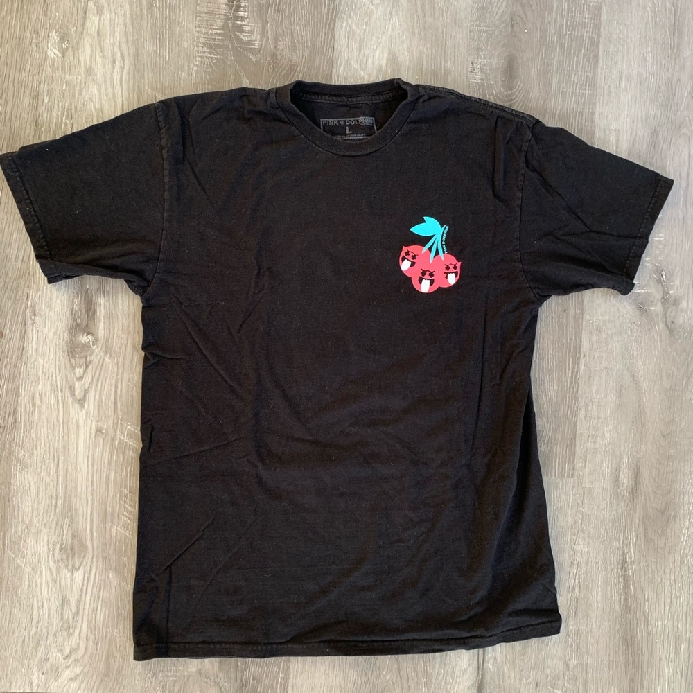 Pink Dolphin t-shirt in a size large